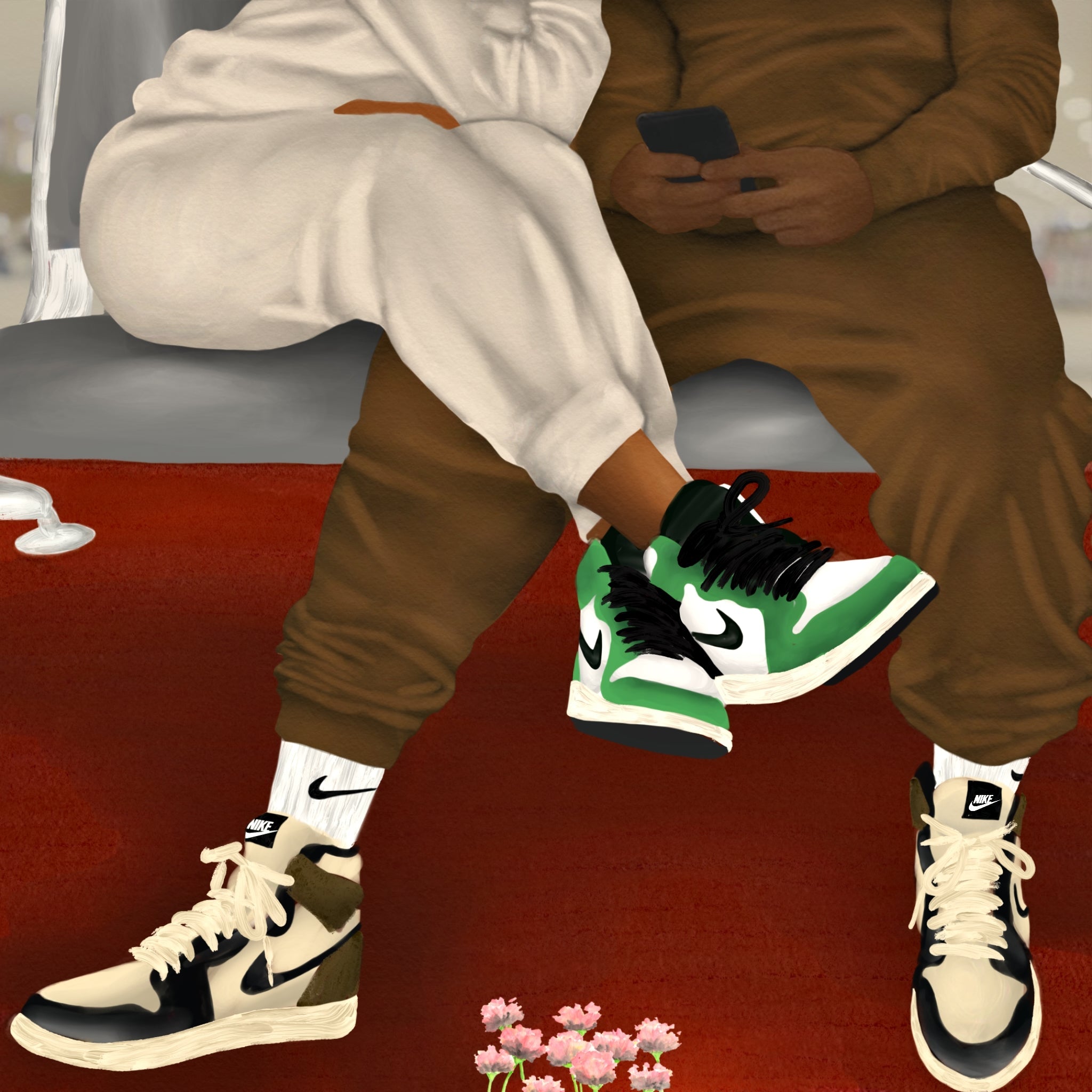 Just Chillen Digital Download - Aaronya Paints