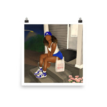Load image into Gallery viewer, LA Nights Poster - Aaronya Paints

