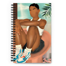 Load image into Gallery viewer, Laid Back Spiral notebook - Aaronya Paints
