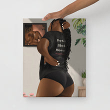 Load image into Gallery viewer, Less Stressed, More Blessed Canvas - Aaronya Paints
