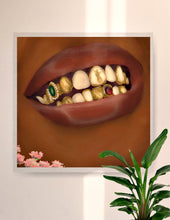 Load image into Gallery viewer, LIPS Poster - Aaronya Paints
