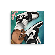 Load image into Gallery viewer, Minding MyJays Canvas - Aaronya Paints
