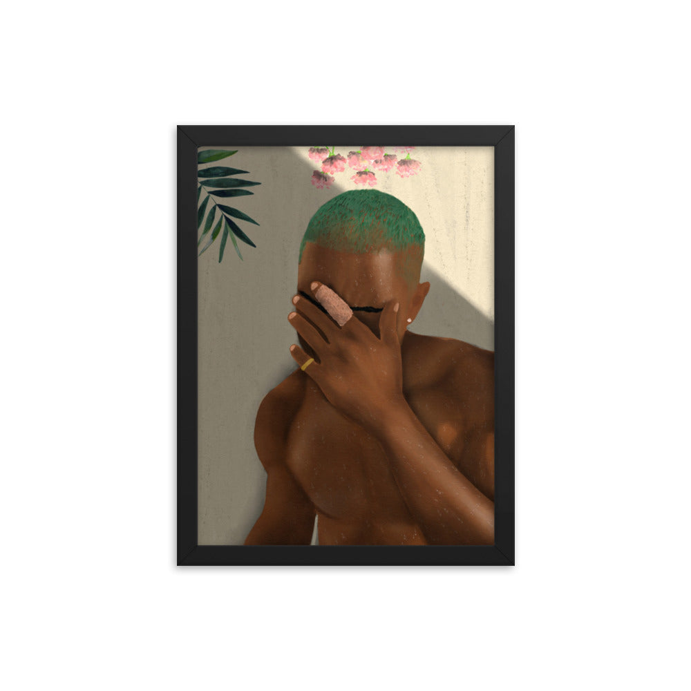 BLONDED Framed poster