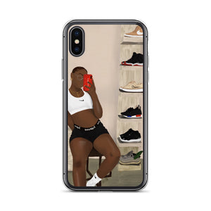 Sneaker Head iPhone Case