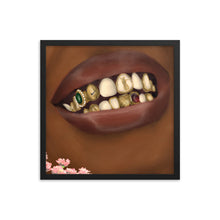 Load image into Gallery viewer, LIPS Framed poster

