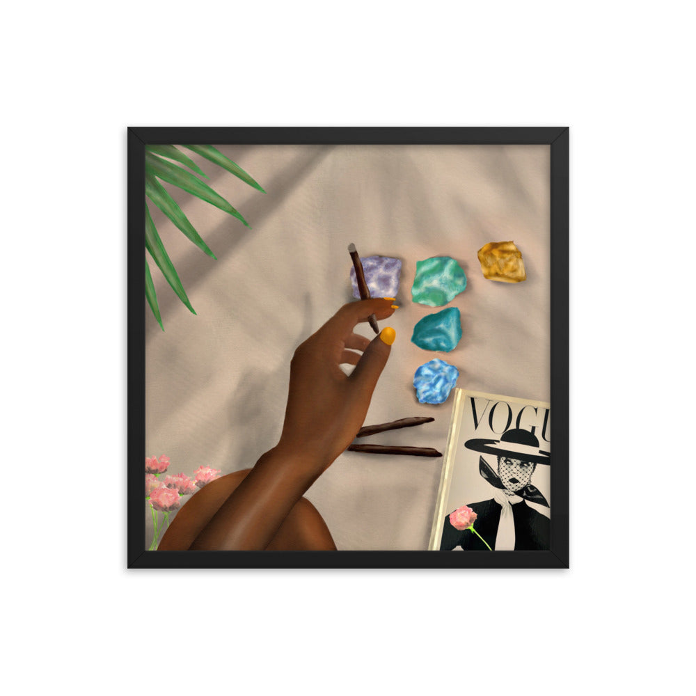 Energy Essentials Framed poster