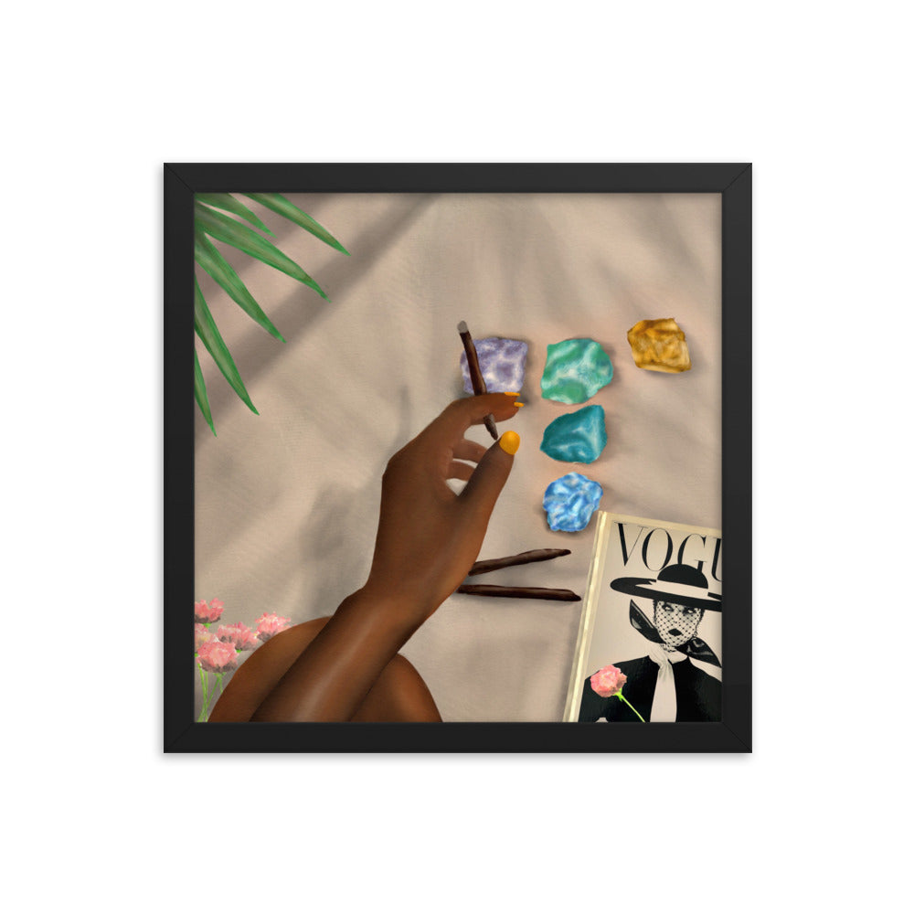 Energy Essentials Framed poster
