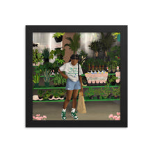 Load image into Gallery viewer, FLOWER SHOP Framed poster
