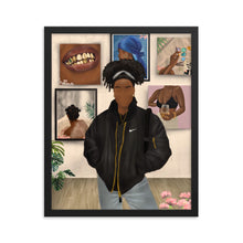 Load image into Gallery viewer, Art Gallery Framed poster
