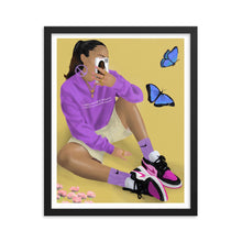 Load image into Gallery viewer, NIKE BUTTERFLY Framed poster (Inspired by @sallyssneakers)
