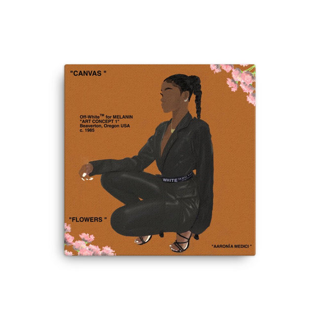 OFF BLACK Canvas - Aaronya Paints