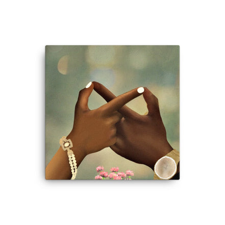 Partner In Crime Canvas - Aaronya Paints