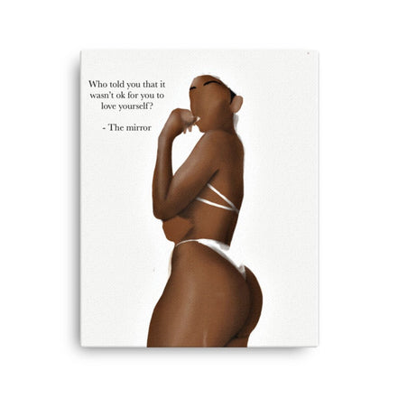 Perfectly Imperfect Canvas - Aaronya Paints