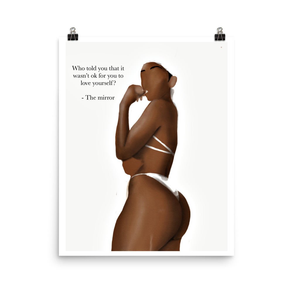 Perfectly Imperfect Poster - Aaronya Paints