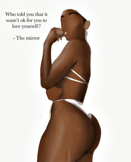 Perfectly Imperfect Poster - Aaronya Paints