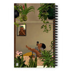 Plants Are Friends Spiral notebook - Aaronya Paints