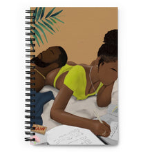 Load image into Gallery viewer, Relaxed Spiral notebook - Aaronya Paints
