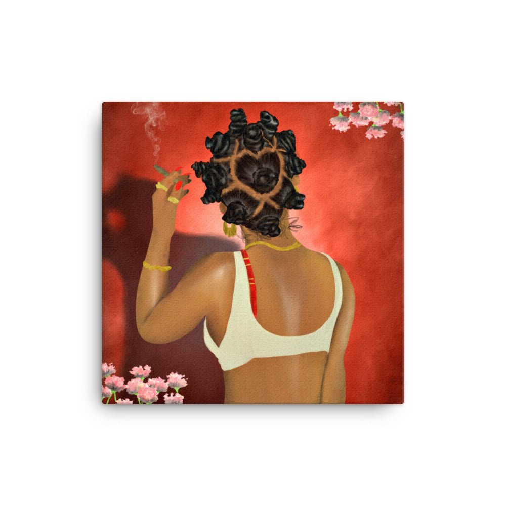 Respect My Bantu Canvas - Aaronya Paints