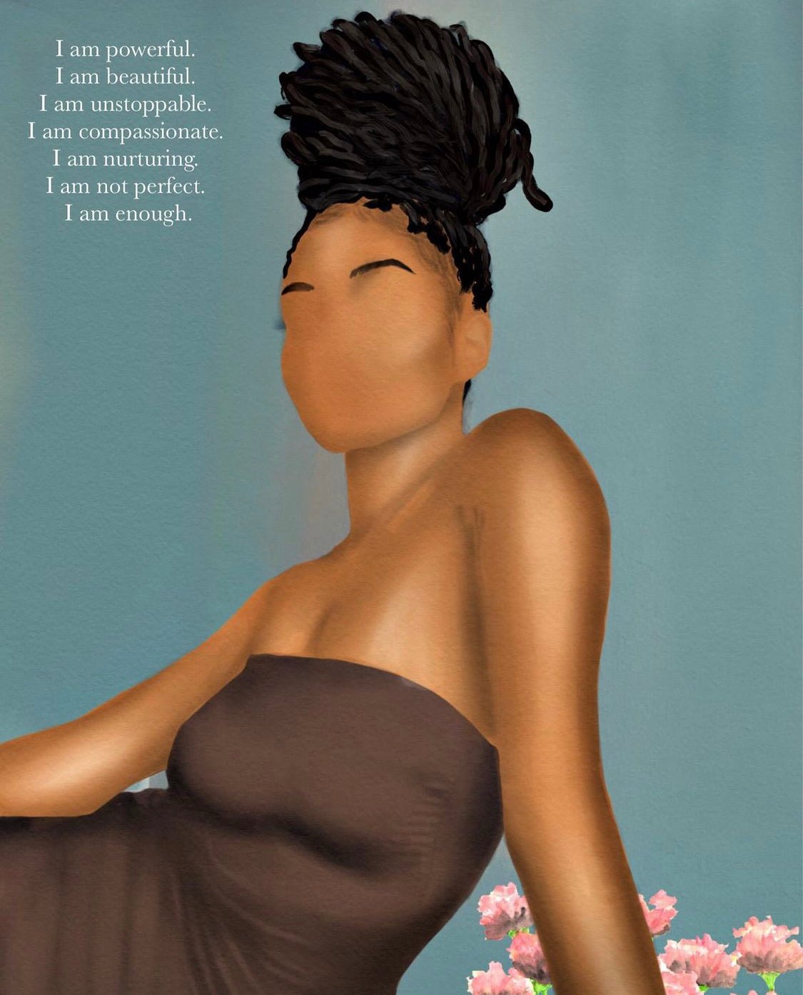 Self Love Affirmation Poster