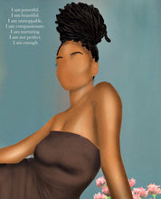 Load image into Gallery viewer, Self Love Affirmation Poster - Aaronya Paints
