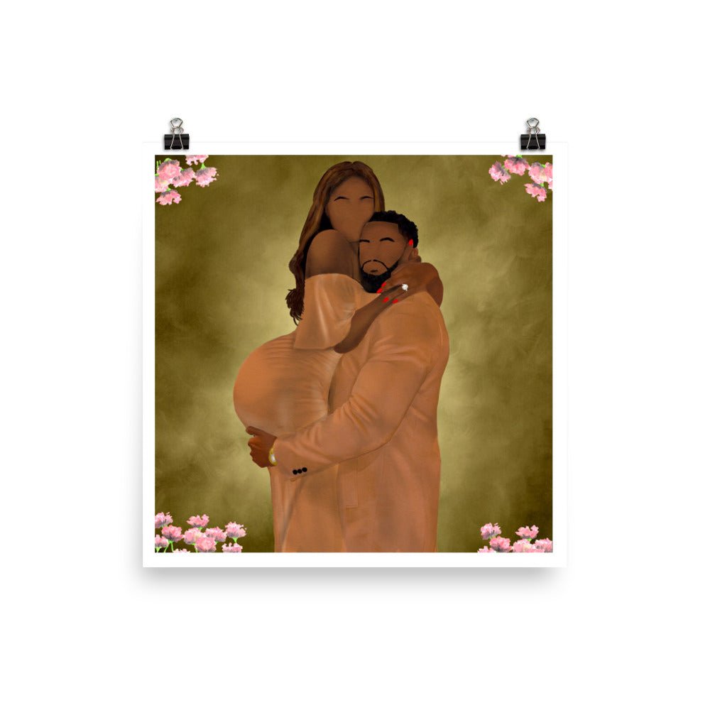 She Said Yes Poster - Aaronya Paints