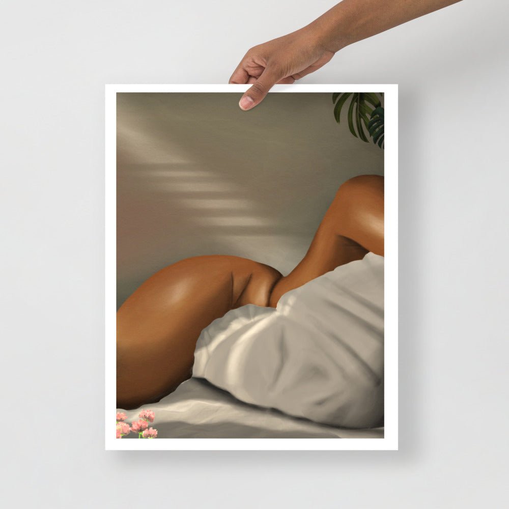 SLEEPING IN Poster - Aaronya Paints
