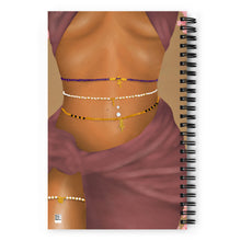 Load image into Gallery viewer, Divine Woman Spiral notebook
