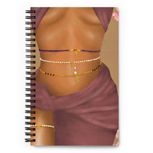 Load image into Gallery viewer, Divine Woman Spiral notebook
