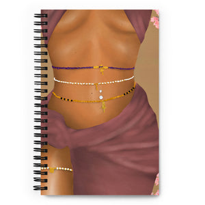 Divine Woman Spiral notebook
