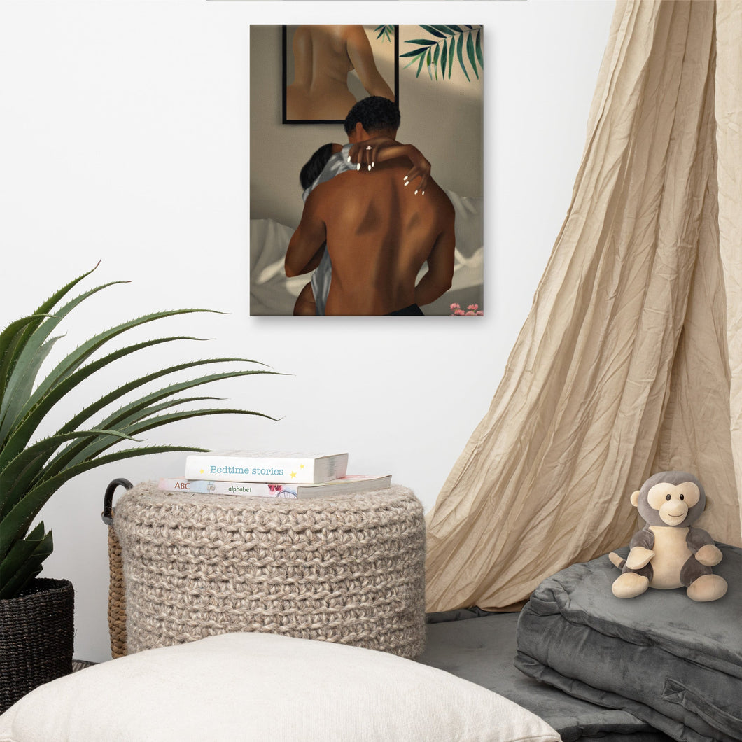 STAY CLOSE Canvas - Aaronya Paints