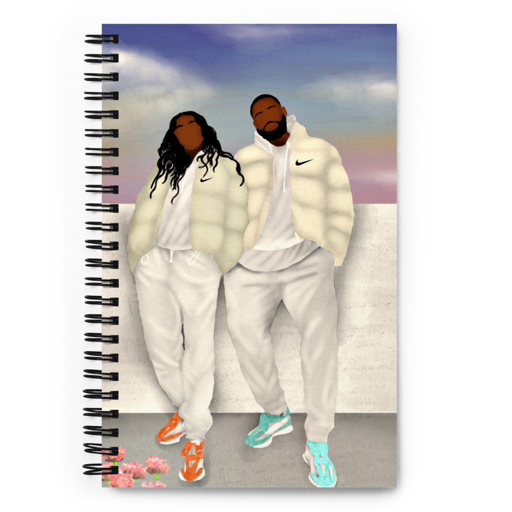 Stay Cozy Spiral notebook - Aaronya Paints