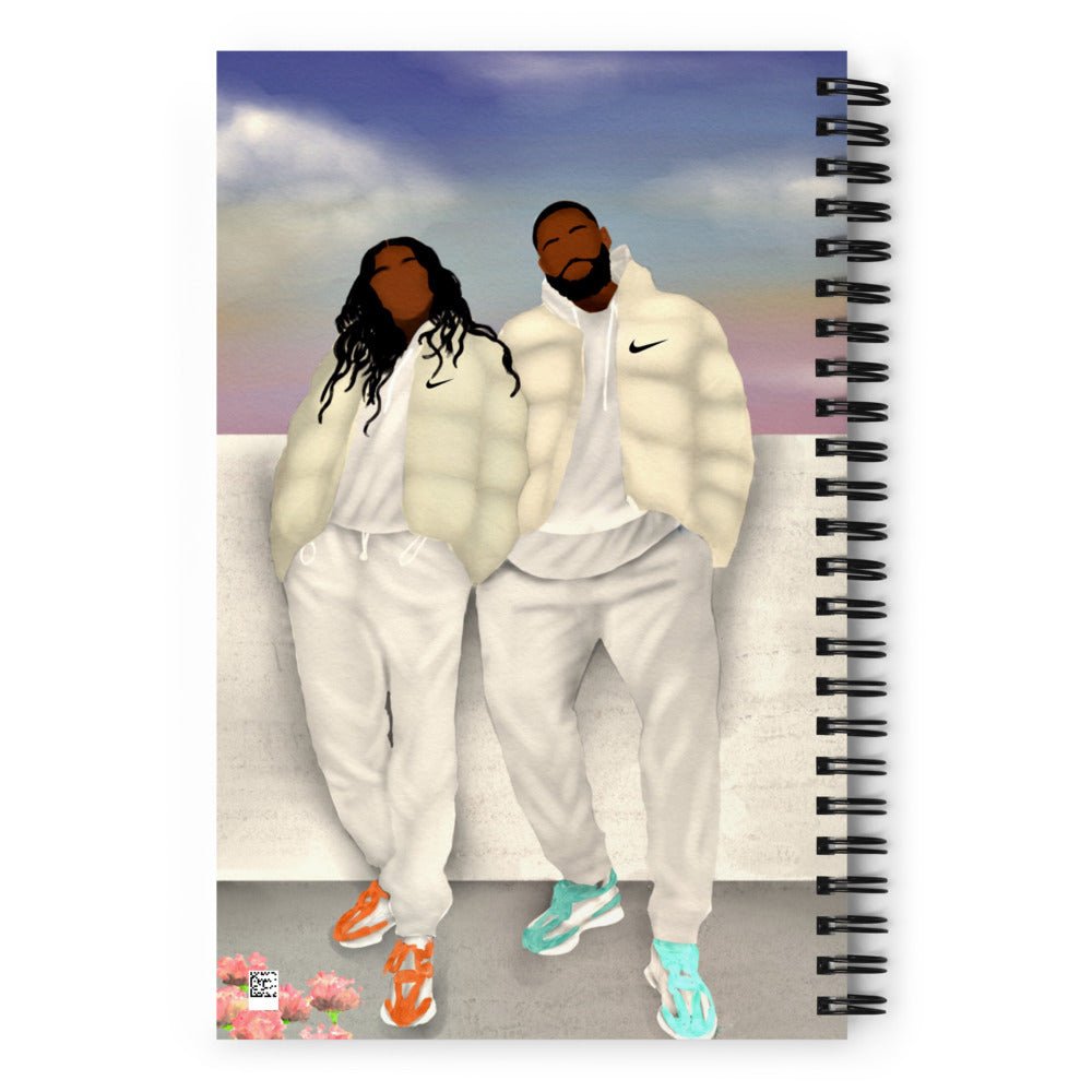 Stay Cozy Spiral notebook