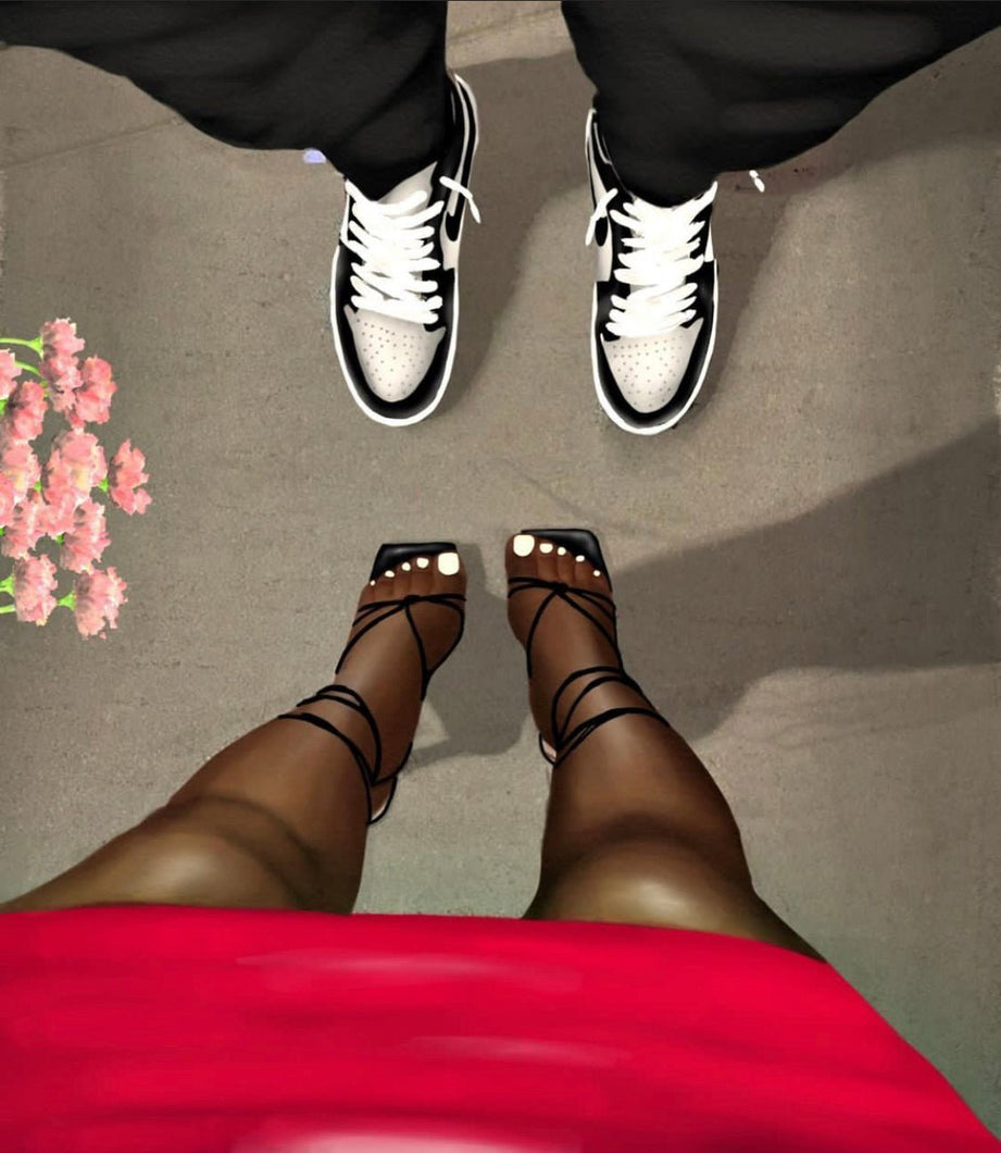 STEPPING OUT Digital Download - Aaronya Paints