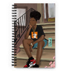Summer in Brooklyn Spiral notebook - Aaronya Paints