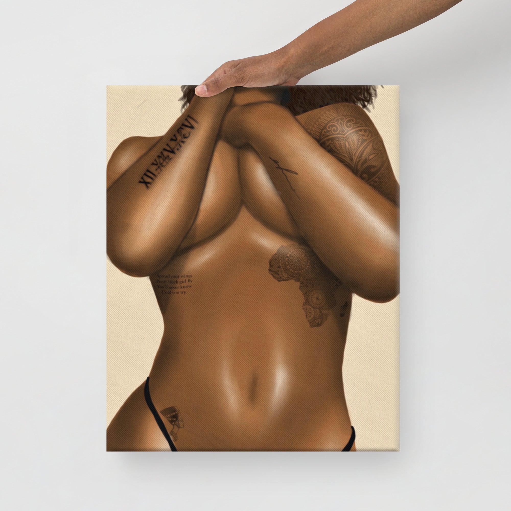 TATTED Canvas - Aaronya Paints