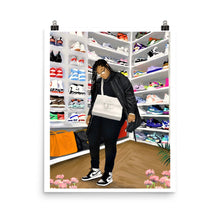 Load image into Gallery viewer, TELFAR Poster - Aaronya Paints
