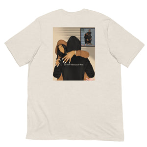 The Bare Minimum is Dead Unisex t-shirt - Aaronya Paints