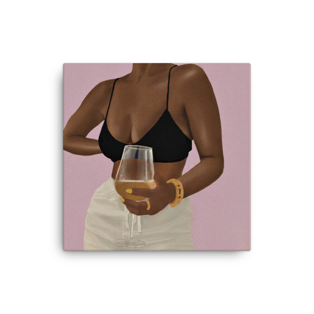 Unwine CHOCOLATE EDITION Canvas - Aaronya Paints