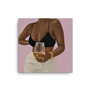 Unwine CHOCOLATE EDITION Canvas - Aaronya Paints