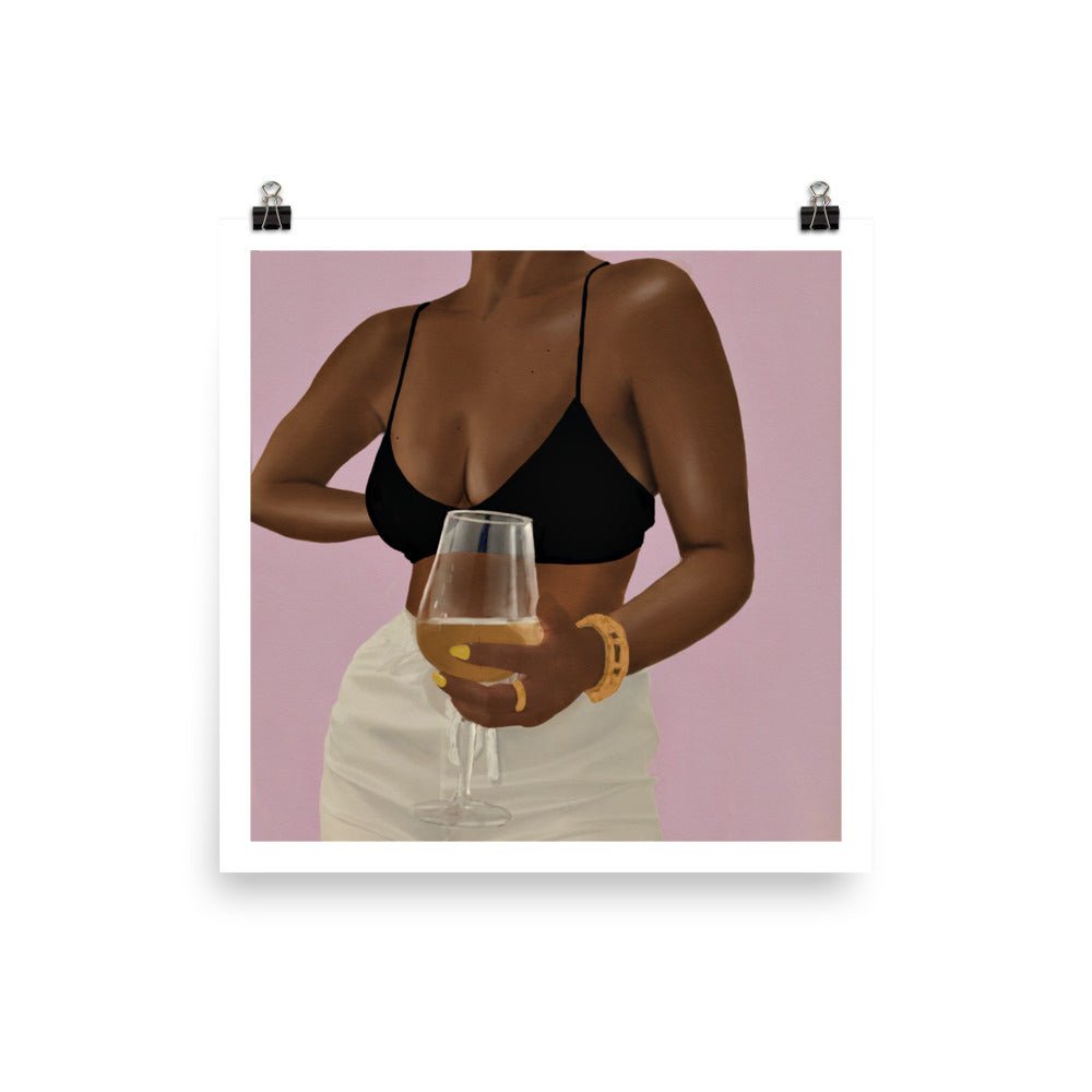 Unwine CHOCOLATE EDITION Poster - Aaronya Paints