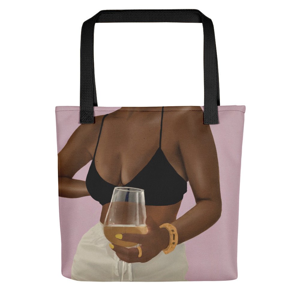 Uwine CHOCOLATE EDITION Tote bag - Aaronya Paints