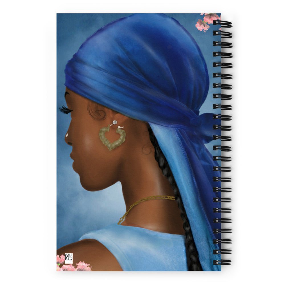VELVET Spiral notebook - Aaronya Paints