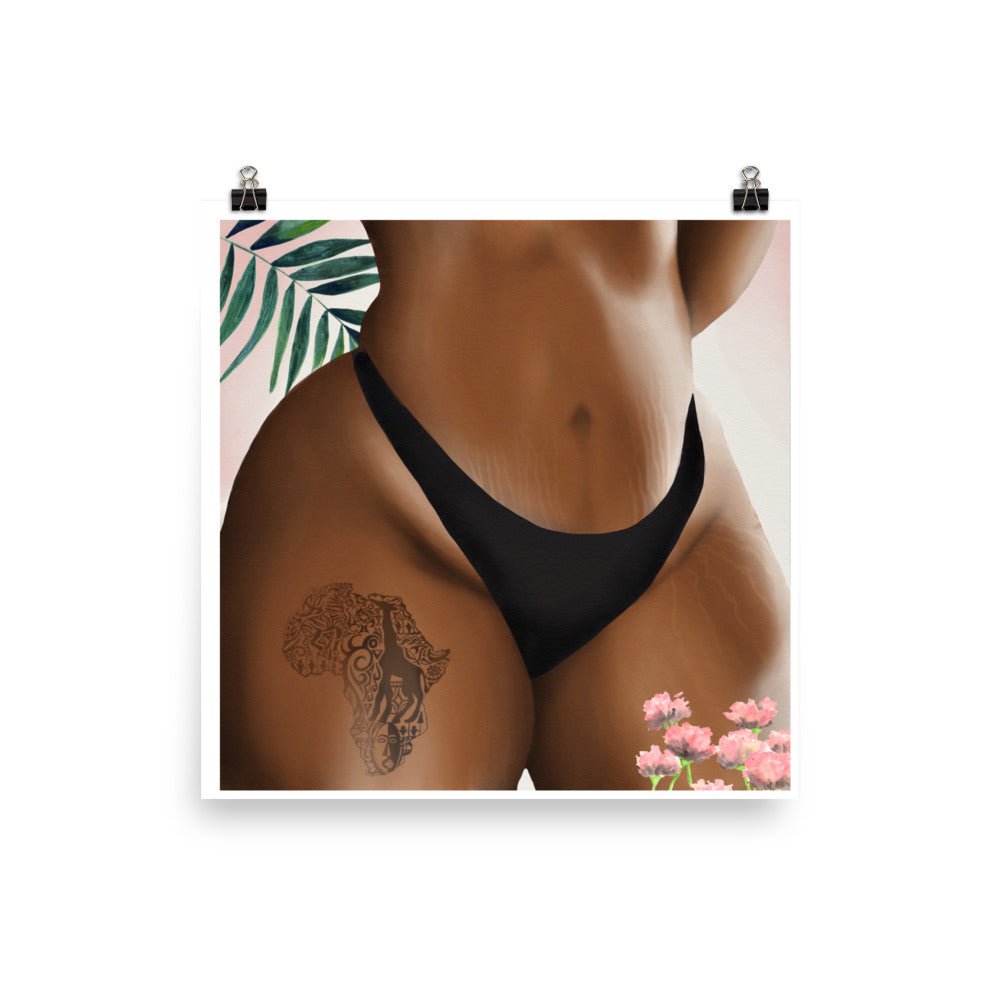 VOLUPTUOUS Poster - Aaronya Paints