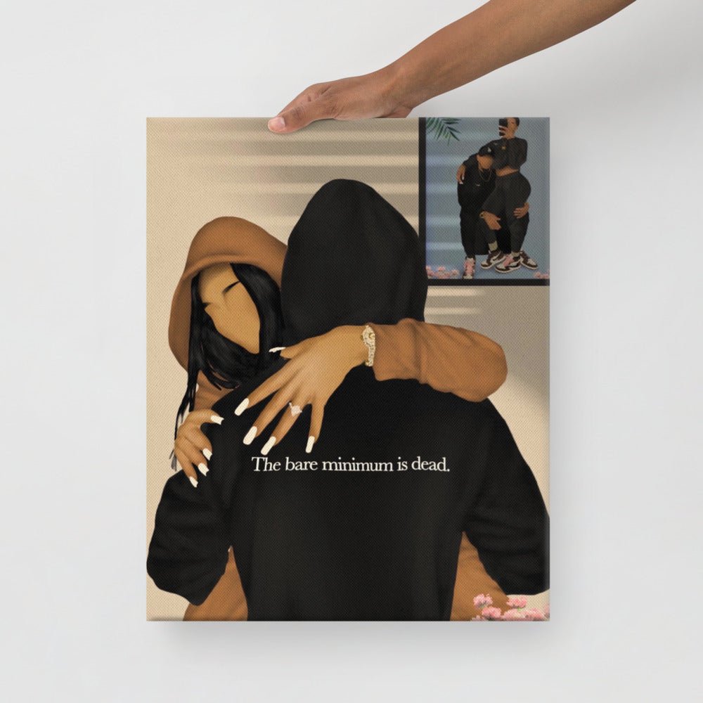 YOU KNOW I GOT YOU Canvas - Aaronya Paints
