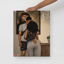 Load image into Gallery viewer, YOU KNOW YOU MY BABY RIGHT? Canvas - Aaronya Paints
